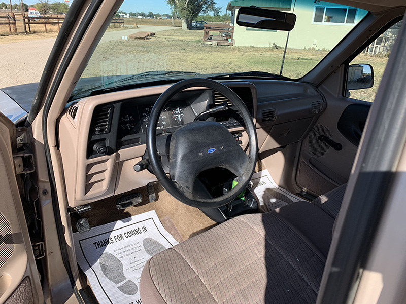 1993 Ford Ranger Interior